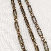 1 Foot Vintage Brass Chain - Sea Beads