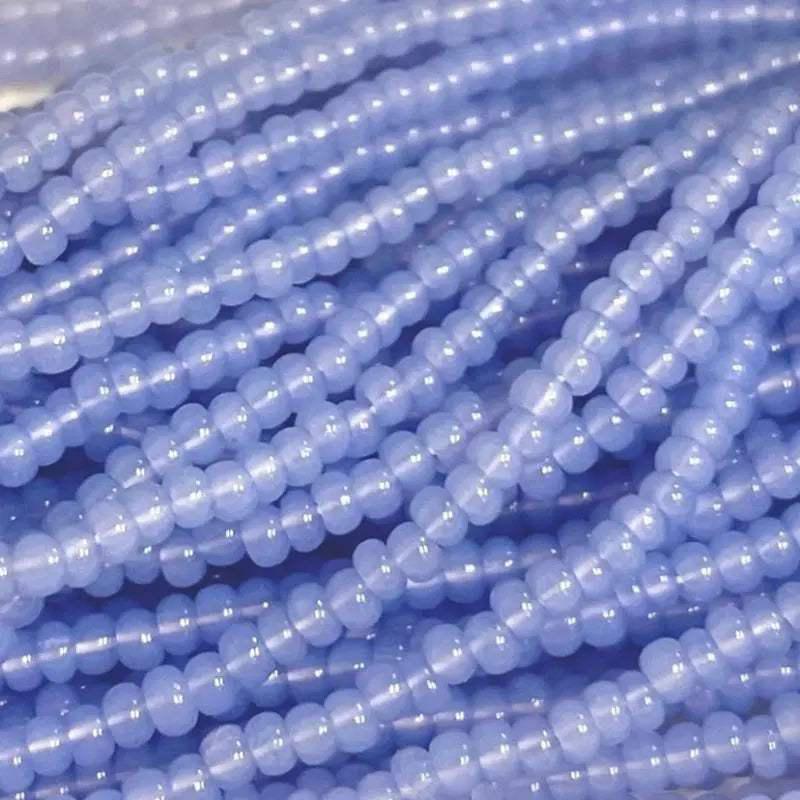 1 Hank Alexandrite Opal Czech Glass Seed Beads - Sea Beads