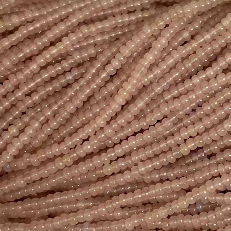 1 Hank Brown Colorado Opal Czech Glass Seed Beads - Sea Beads