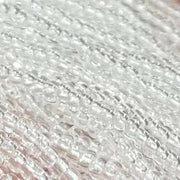 1 Hank Clear Czech Glass Seed Beads - Sea Beads