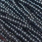 1 Hank Gunmetal Czech Glass Seed Beads - Sea Beads