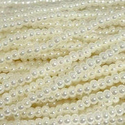 1 Hank Cream Navajo Pearl Czech Glass Seed Beads - Sea Beads