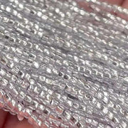 1 Hank Purple Alexandrite Silver Lined Czech Glass Seed Beads - Sea Beads