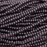 1 Hank Purple Indigo Ore Czech Glass Seed Beads - Sea Beads