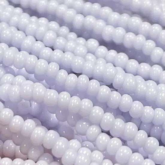 1 Hank Purple Lavender Czech Glass Seed Beads - Sea Beads