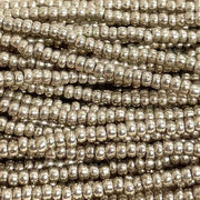 1 Hank Silver Dark Czech Glass Seed Beads - Sea Beads
