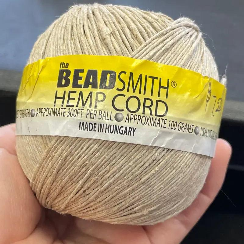 1 Roll Hemp Cording - Sea Beads