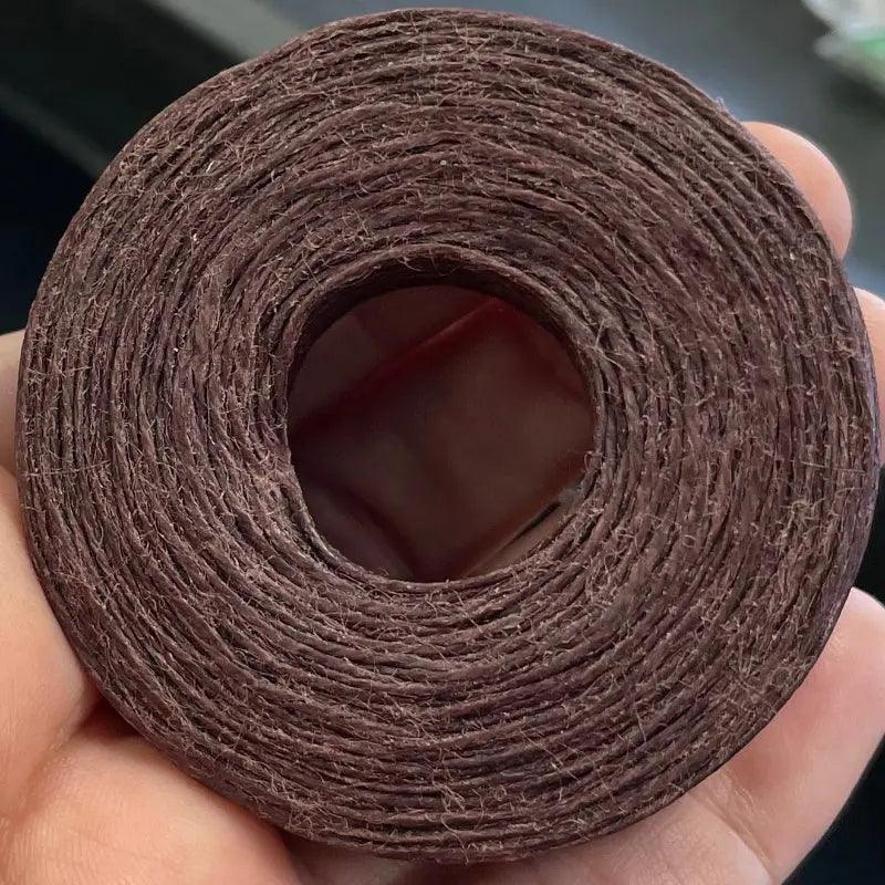 1 Spool Brown Waxed Linen - Sea Beads