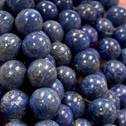 1 Strand Lapis Gemstone Round Beads - Sea Beads