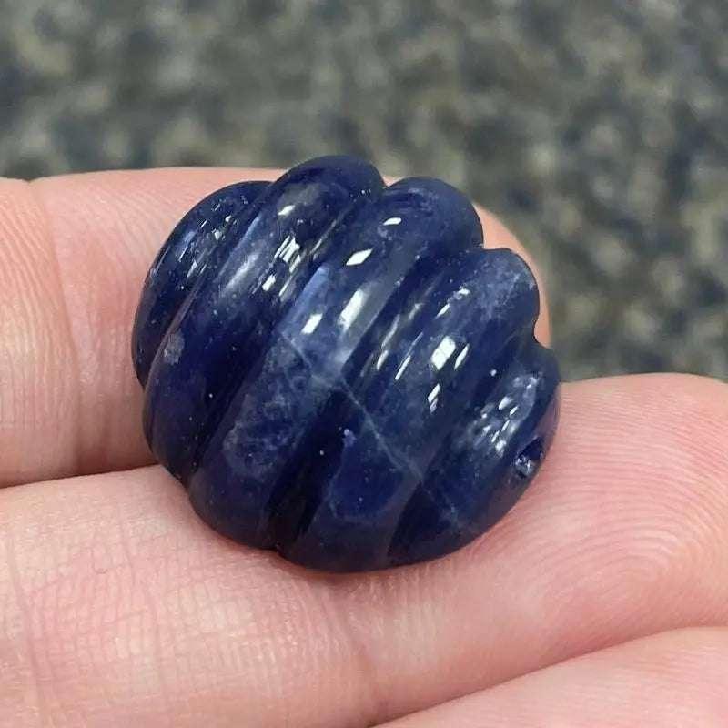 1 Vintage Blue Sodalite Gemstone Cabochon - Sea Beads