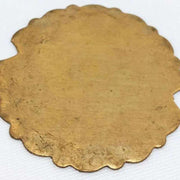1 Vintage Brass Large Flower Blank Stamping - Sea Beads