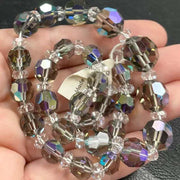 1 Vintage Graduated Swarovski Starlite Crystal Strand - Sea Beads