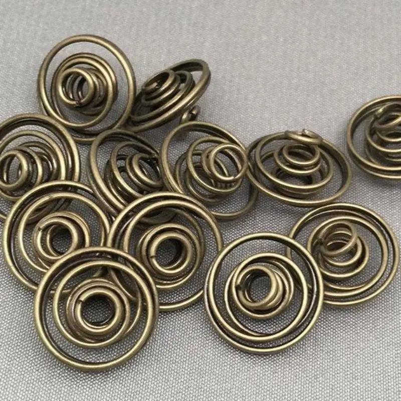 10 Bronze Bead Cage Metal Findings - Sea Beads