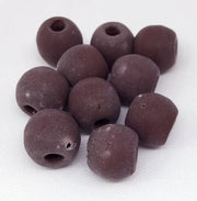 10 Vintage Handmade Glass Beads - Sea Beads