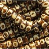 100 Vintage Bone Rondelle Beads - Sea Beads