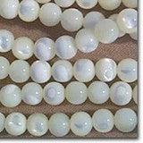 25 Vintage Mother Of Pearl Beads - Sea Beads