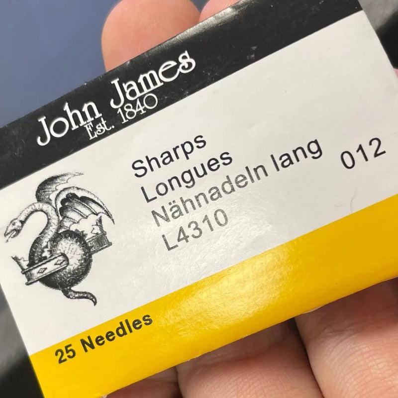 25 Sharps Beading Needles Size #12 - Sea Beads