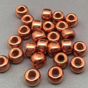 25 Vintage Copper Coated Crow Resin Beads - Sea Beads