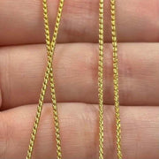 3 Yards Vintage Brass Rope Chain - Sea Beads