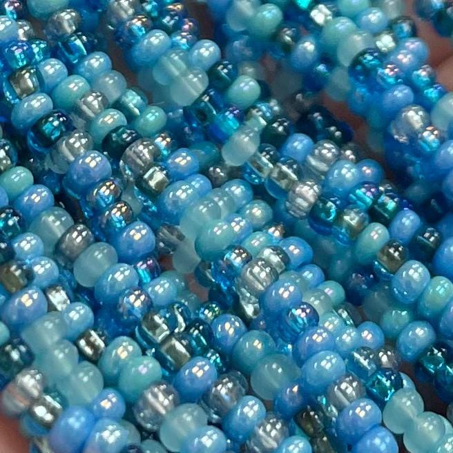 1 Hank Mixed Pacific Melodies Czech Glass Seed Beads
