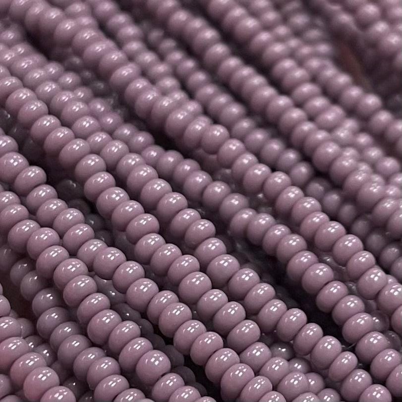 1 Hank Lavender Czech Glass Seed Beads