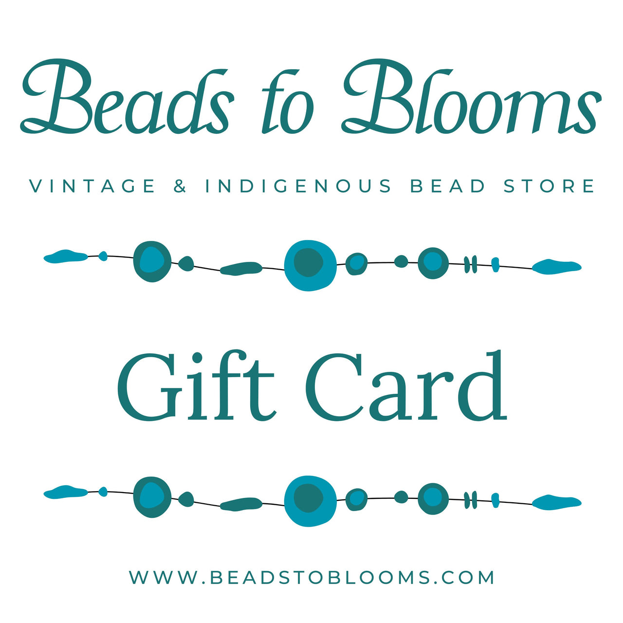 Beads to Blooms Gift Card