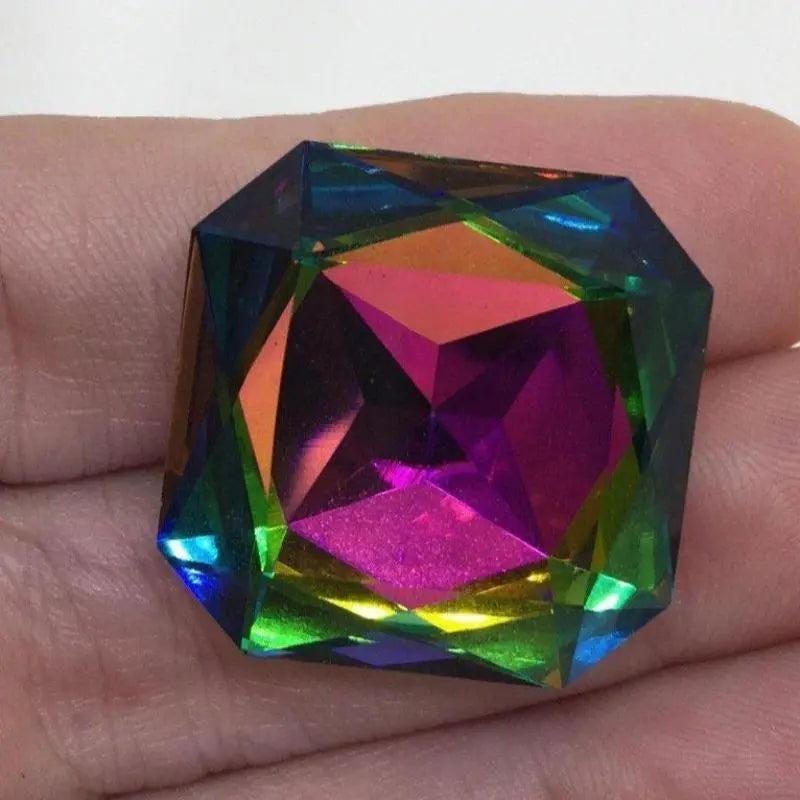 1 Vintage Medium Vitrail Swarovski Stone