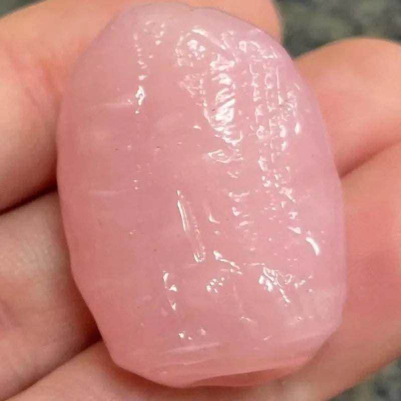 1 Vintage Pink Japan Focal Glass Bead