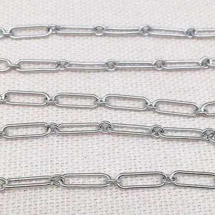 40 Vintage Silver Plated Chain Link Clasp Extenders
